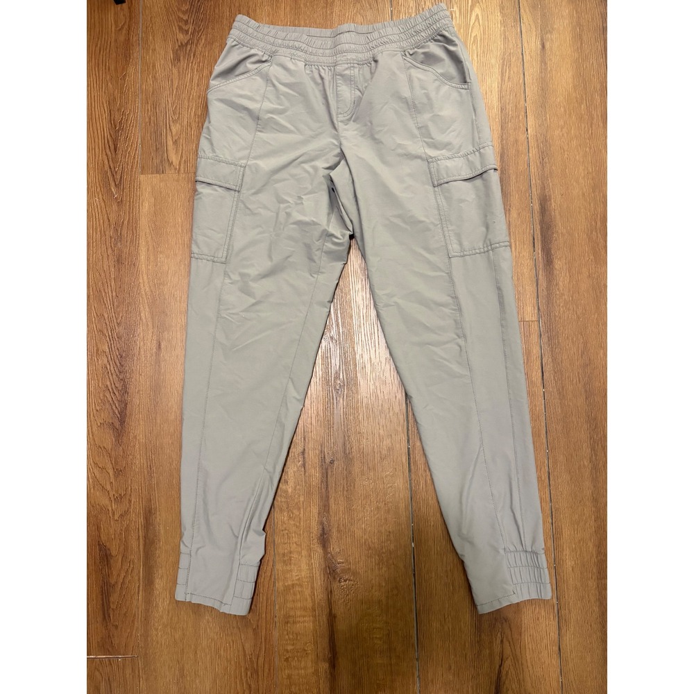The North Face Women's 10 Gray Cargo Jogger Pants Nylon Stretch Hiking